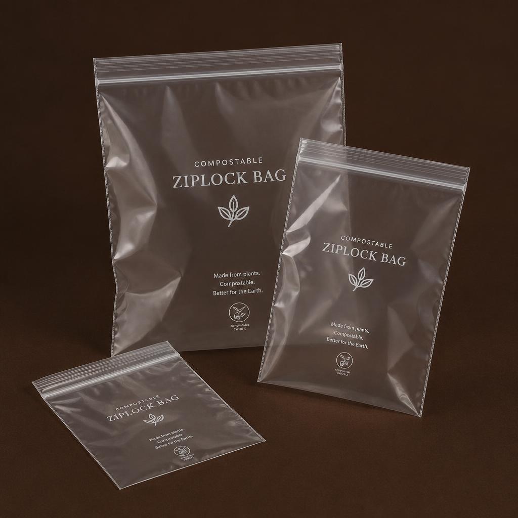 Compostable Ziplock Bags